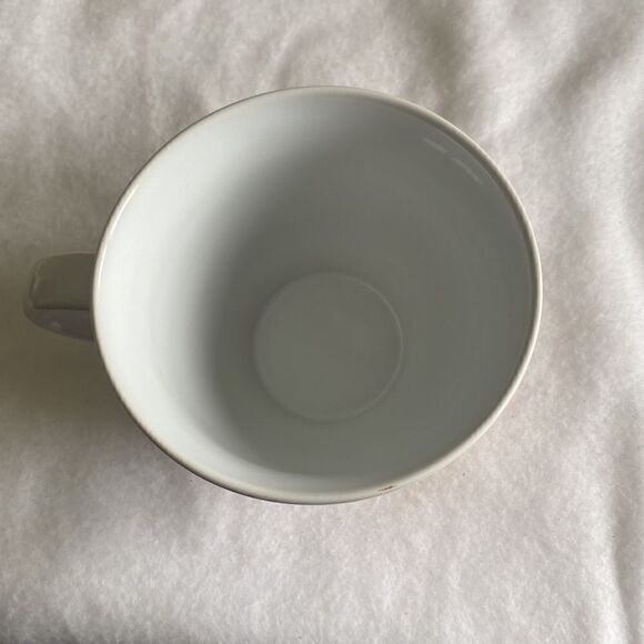 Cafe Bistro Large Ceramic Tea Mug - Picture 2 of 6